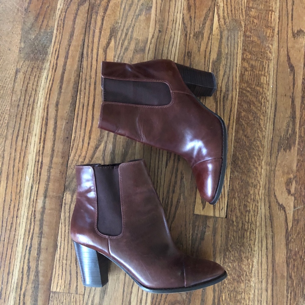 BLCK by Saks Fifth Avenue cognac colored booties